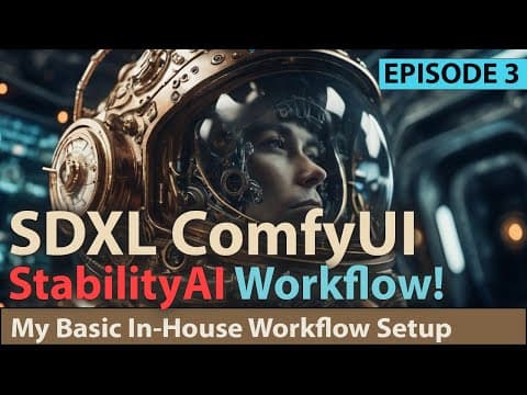 SDXL ComfyUI Stability Workflow - What I use internally at Stability for my AI Art