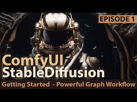 ComfyUI - Getting Started : Episode 1 - Better than AUTO1111 for Stable Diffusion AI Art generation